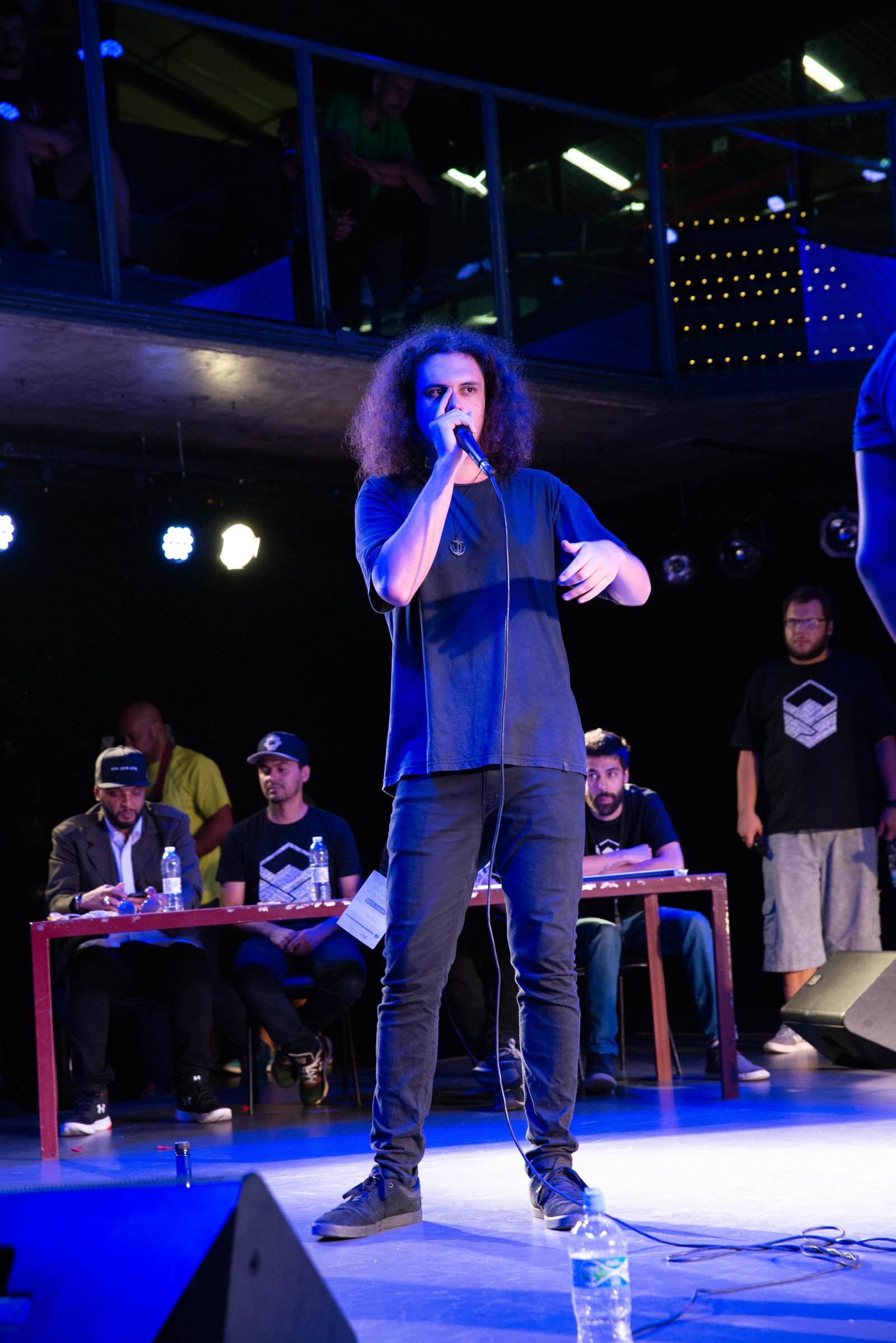 Mautari beatboxer da BeatFellas em apresentação de beatbox