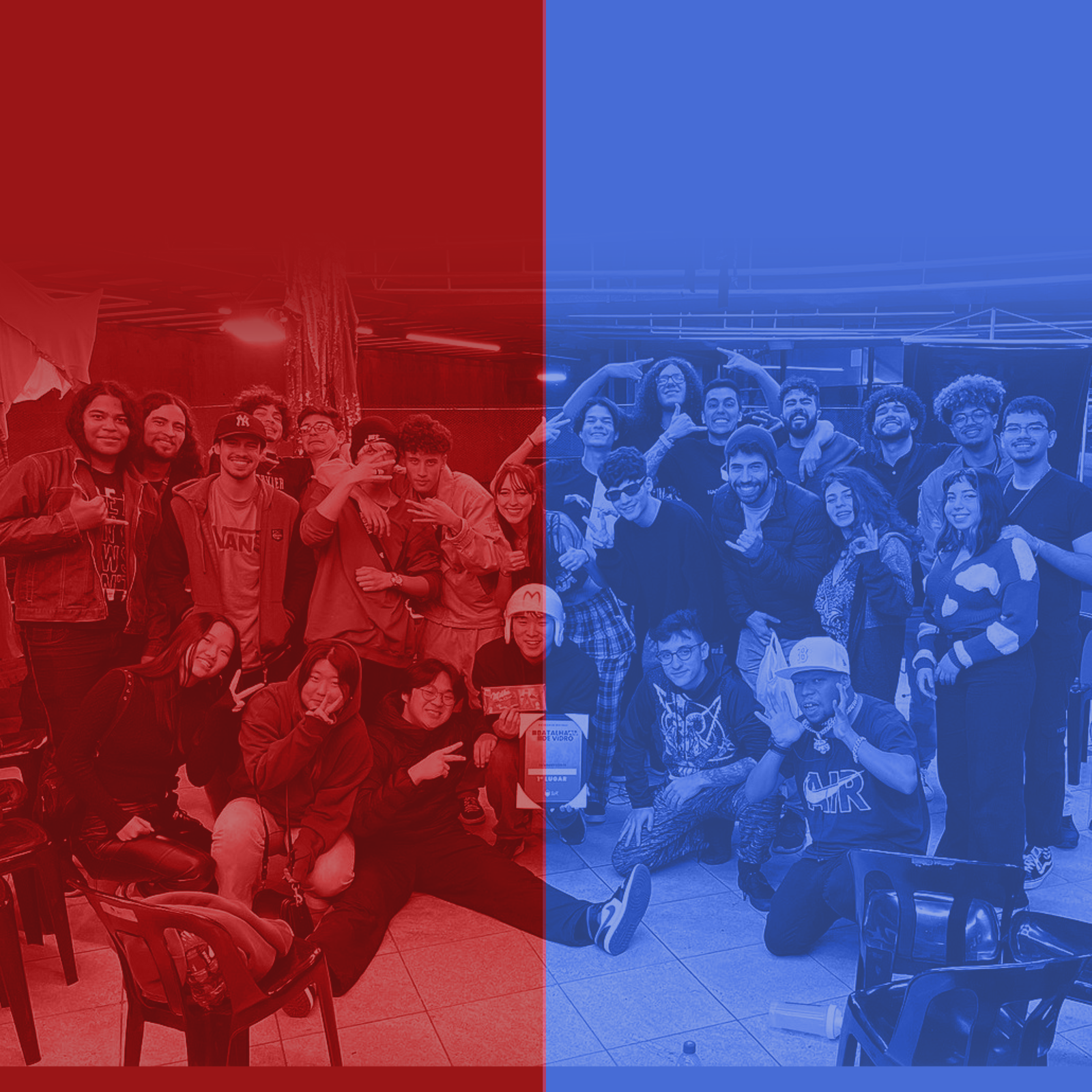 Duckzy é o grande campeão da primeira etapa da Batalha de Vidro. Lilkey se destaca e conquista o vice-campeonato